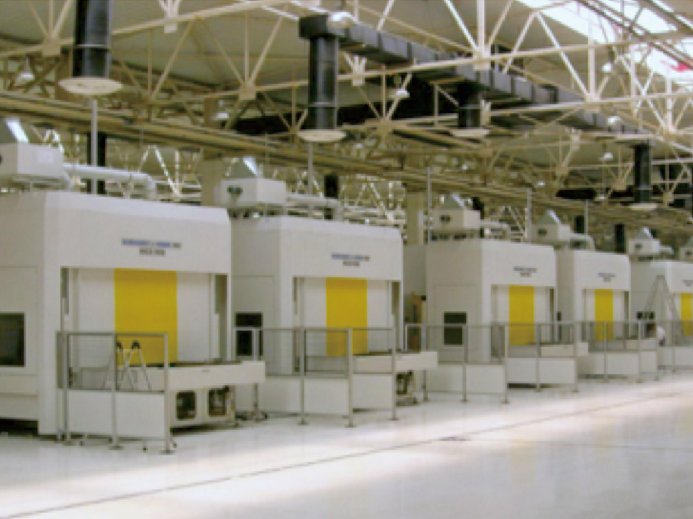 German BW machining center